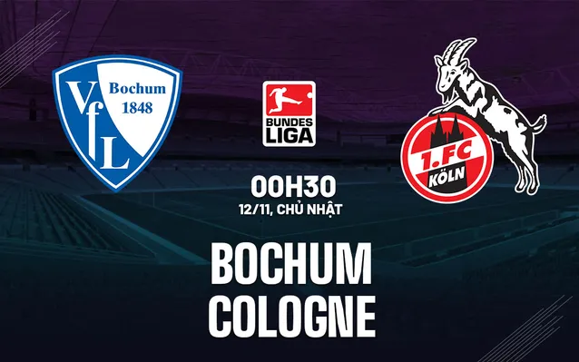 Soi Kèo Bochum vs Cologne
